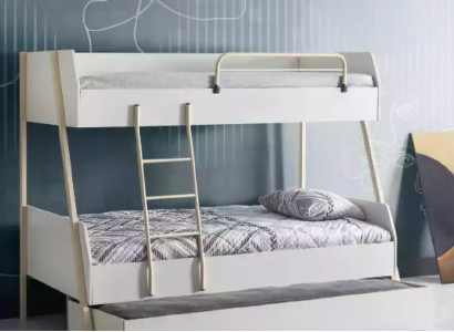 Jugendbett Weiß Kinderbett Design Modernes Bett Kinderzimmer Möbel